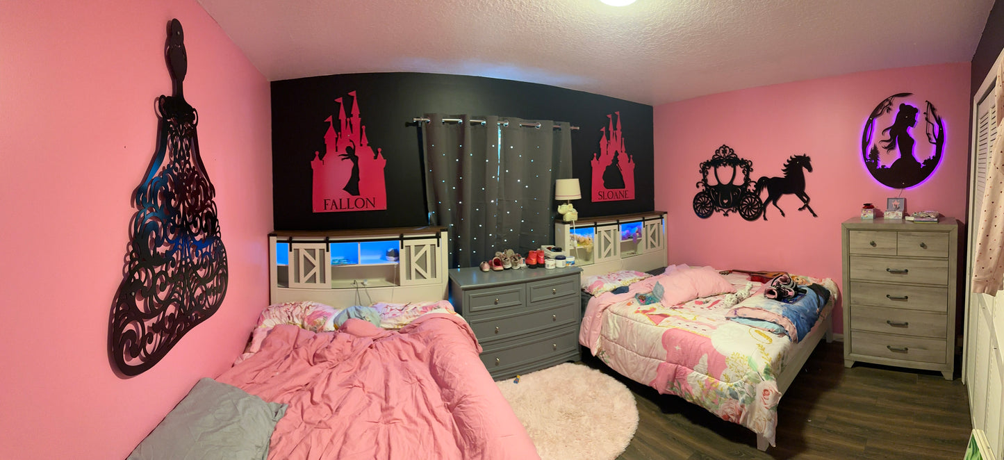 Princess Silhouette (Backlit)